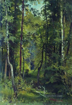 Iván Ivánovich Shishkin Painting - bosque 8 paisaje clásico Ivan Ivanovich
